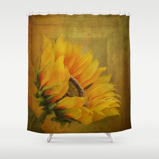 Sunflower Shower Curtain Hooks