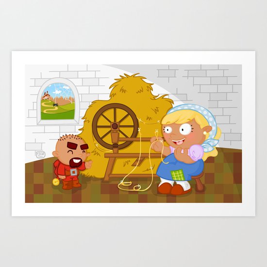 Rumpelstiltskin Art Print