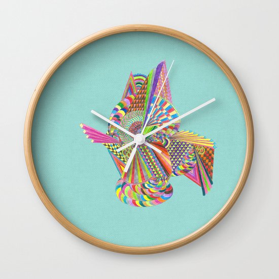 free your mind Wall Clock
