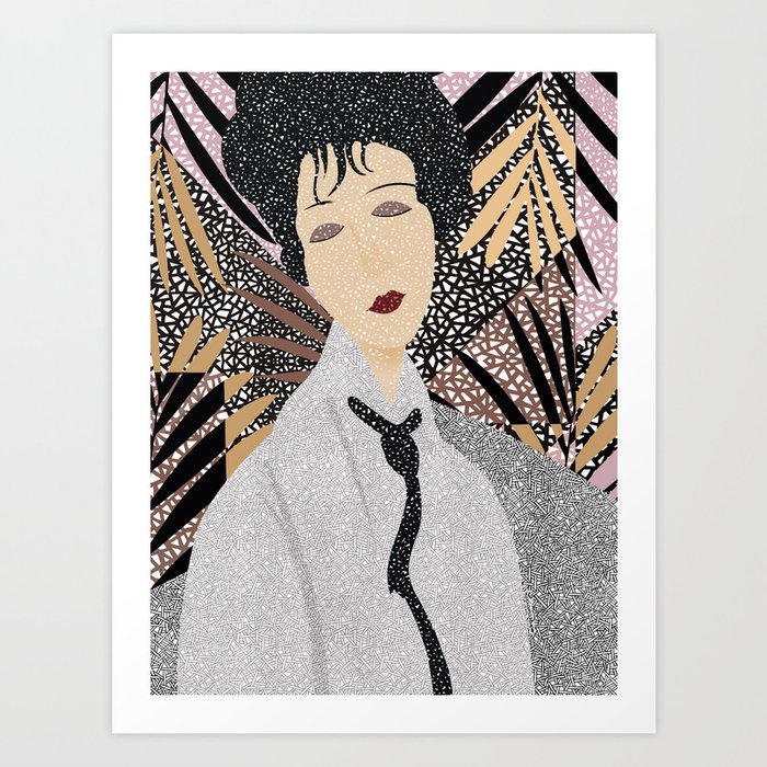 Women Of Modigliani 3 Art Print