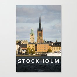 STOCKHOLM Canvas Print