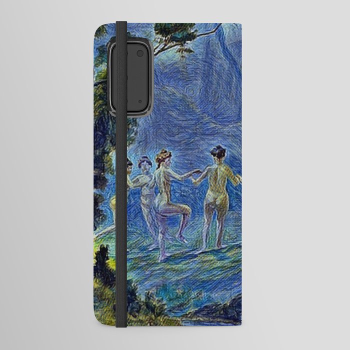 Dancing at Dusk Android Wallet Case