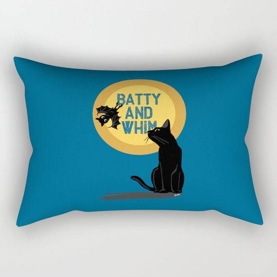 Batty and Whim Rectangular Pillow