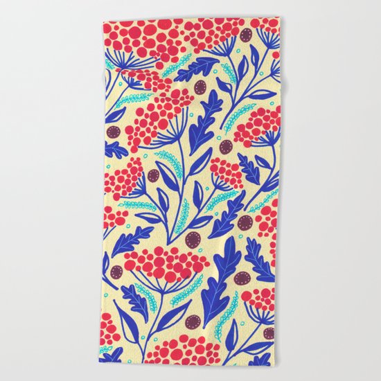 Spring vibes IV Beach Towel