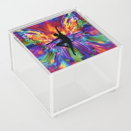 dancer butterfly 500dpi Acrylic Box