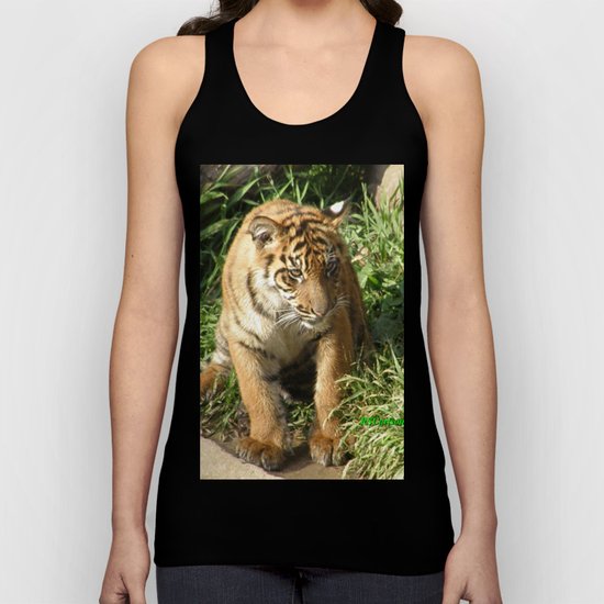Young Tiger Unisex Tank Top
