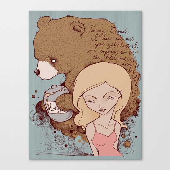 Goldilocks Canvas Print