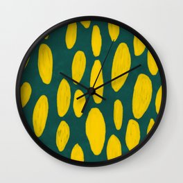 Spatial Concept 32. Minimal Painting. Wall Clock