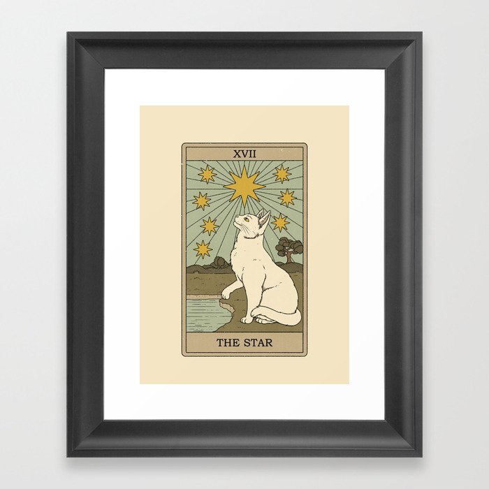 The Star Framed Art Print