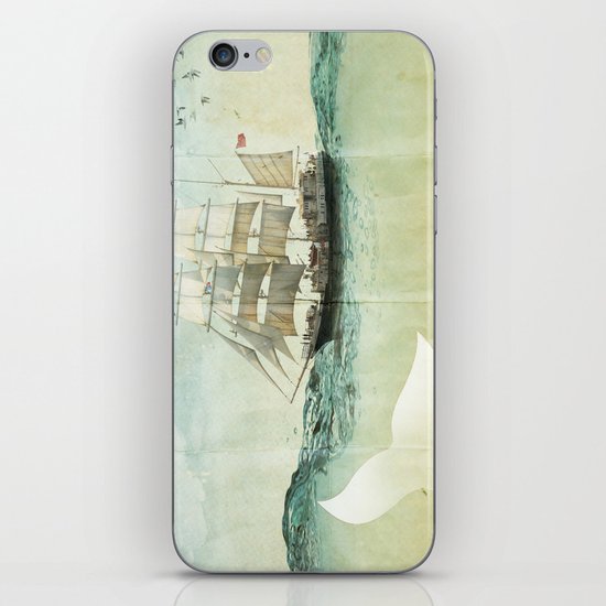 white tail iPhone & iPod Skin
