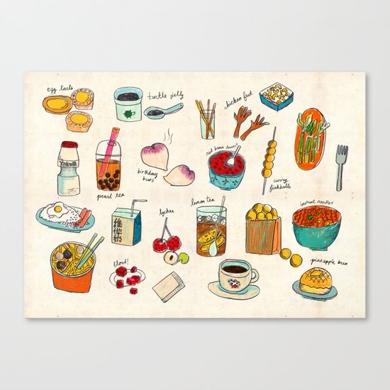 locals only - hong kong Canvas Print