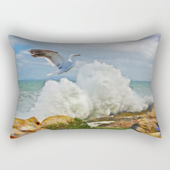 Balanced Arrival Rectangular Pillow