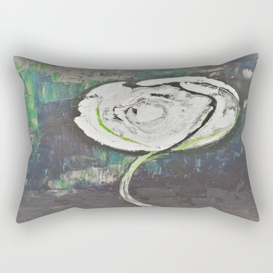 Golden Rose Acrylic Icey Green Mint Chocolate Chip Rectangular Pillow
