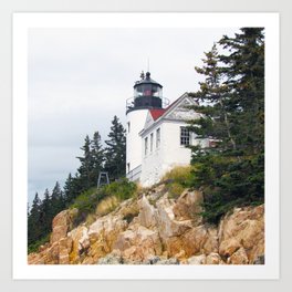 Acadia National Park Lighthouse Art Print