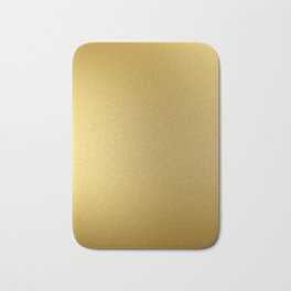 Solid Gold Bath Mat
