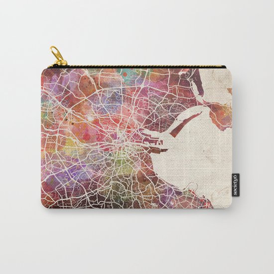 Dublin map Carry-All Pouch