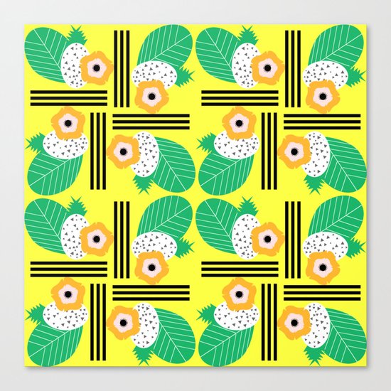 Tropical joy Canvas Print