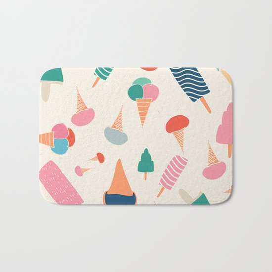 Ice Cream Bath Mat