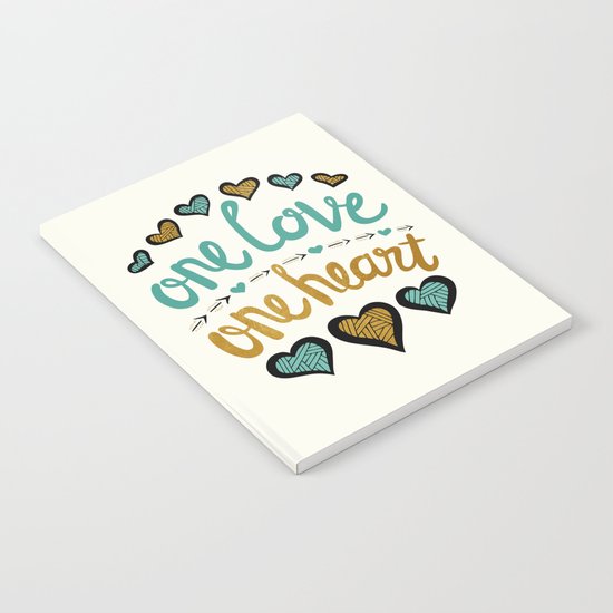 One Love One Heart Notebook
