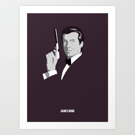 James Bond - Pierce Brosnan Art Print