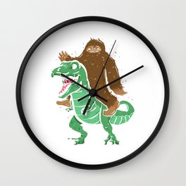 Dino Dinosaur Wall Clock | Plateosaurus, Allosaurus, Diplodocus, Deinonychus, Carnotaurus, Baryonyx, Hypsilophodon, Coelophysis, Graphicdesign, Dino 