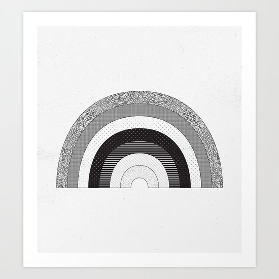 rainbow.gif Art Print