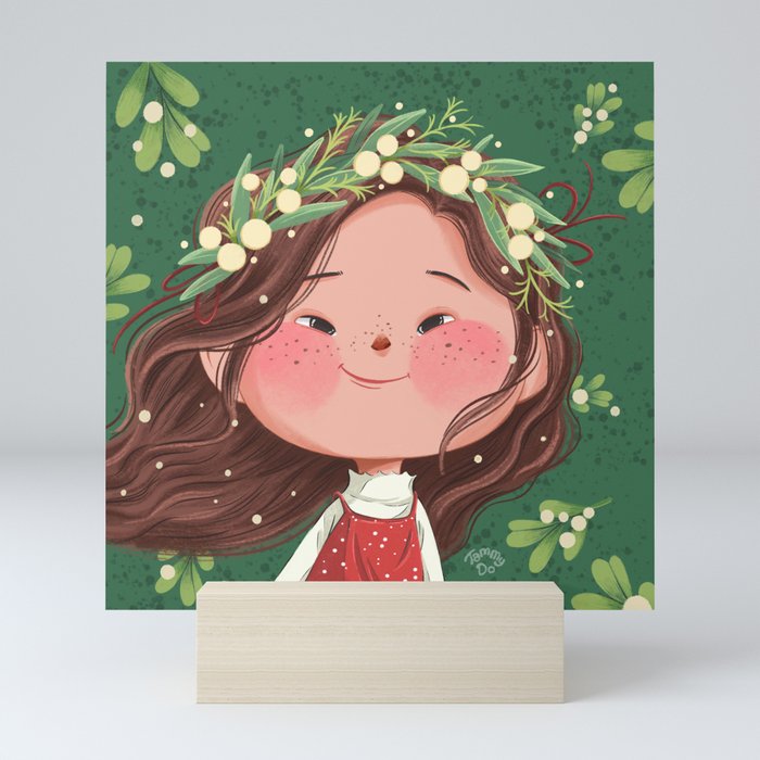 Mistletoe Mini Art Print