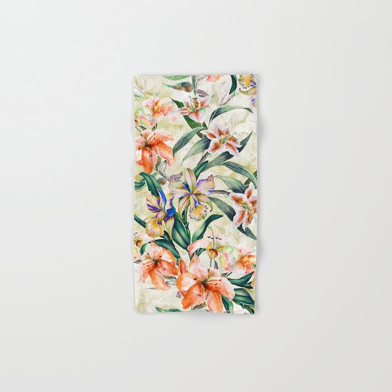 RPE Seamless Floral III Hand & Bath Towel