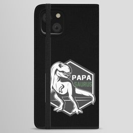 Papa Saurus iPhone Wallet Case