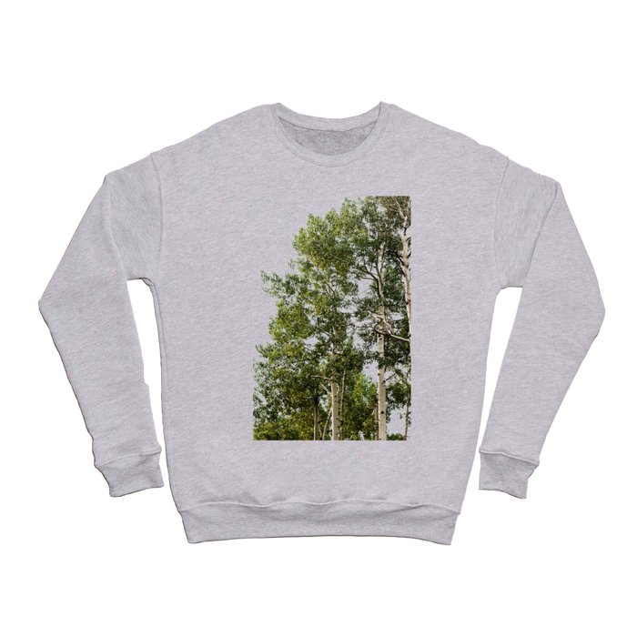 Minimal Forest Treescape II - Nature Photography Crewneck Sweatshirt