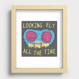 Looking Fly Recessed Framed Print