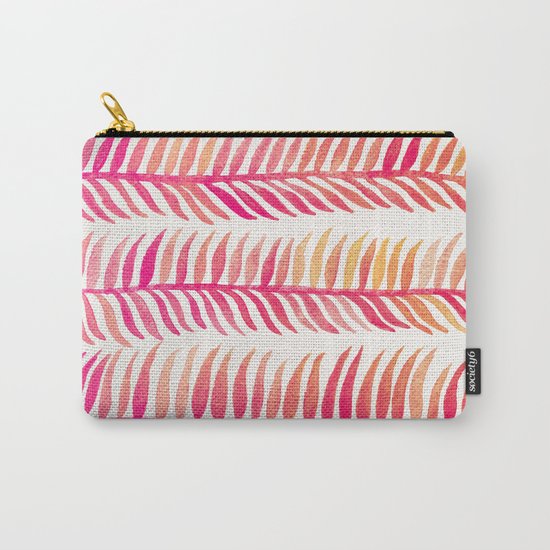 Pink Ombré Seaweed Carry-All Pouch