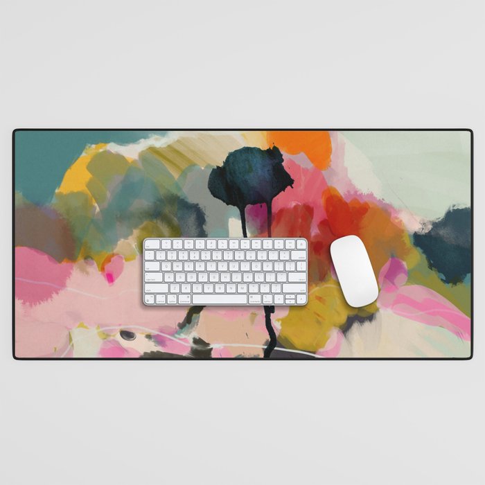 paysage abstract Desk Mat