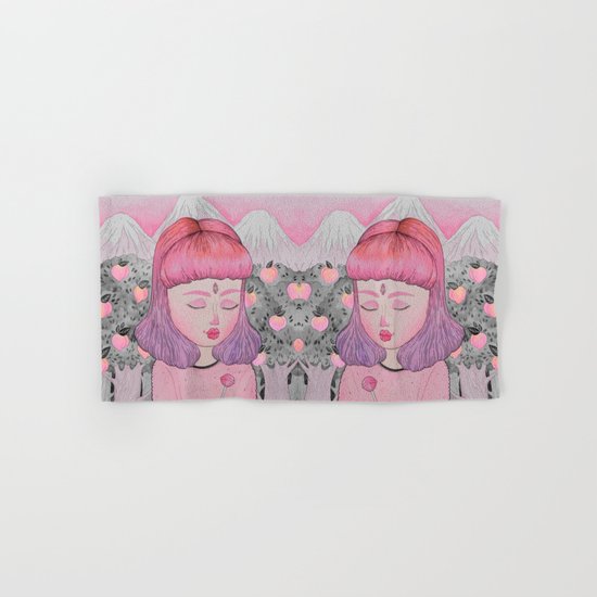 Peach Hand & Bath Towel