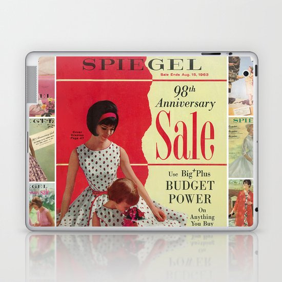 1963 - 98th Anniversary Sale - Summer Catalog Cover Laptop & iPad Skin