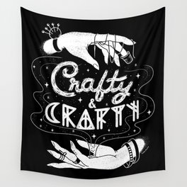 Crafty & Crafty - B&W Wall Tapestry