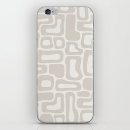 Retro Mid Century Modern Abstract composition 432 iPhone Skin
