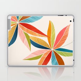 Multicolorful Leaf Design Laptop Skin