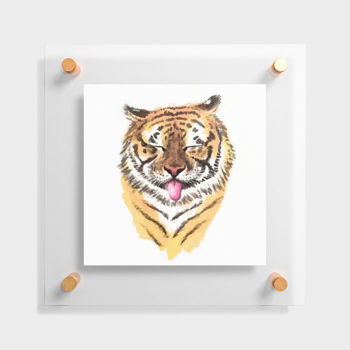 El Tigre Floating Acrylic Print