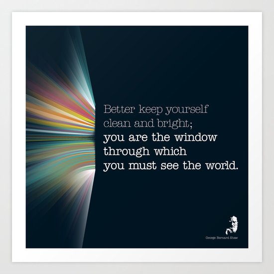 The Window Art Print