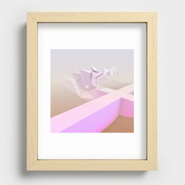 Obfuscate Recessed Framed Print