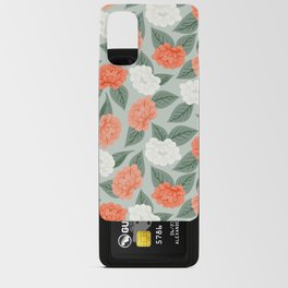 Into the meadow - mint blue and orange Android Card Case