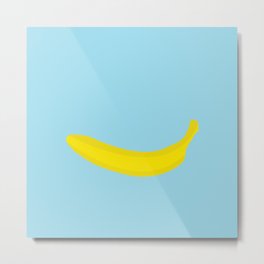 Banana print Metal Print