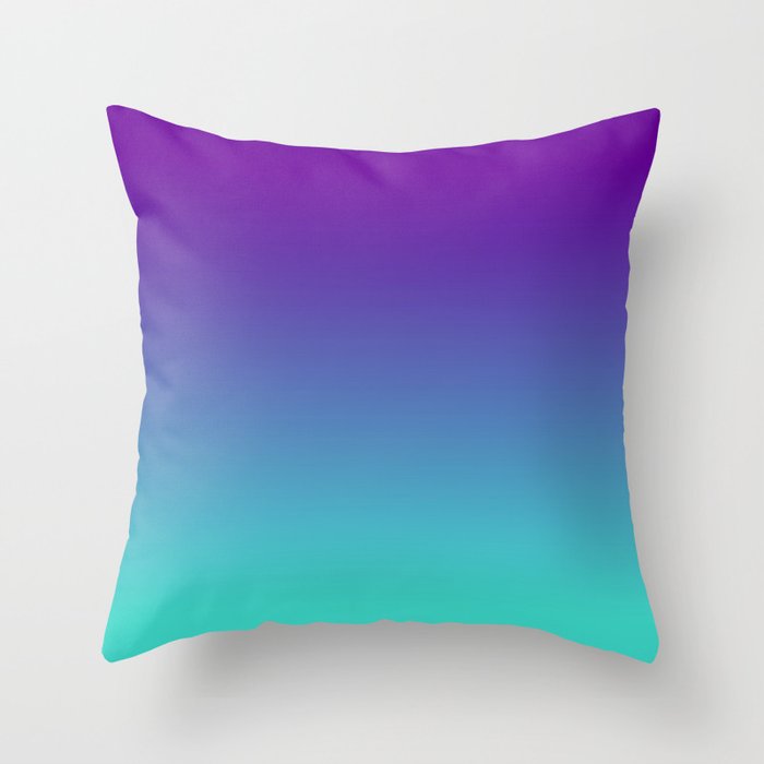 Purple and best sale turquoise throw pillows