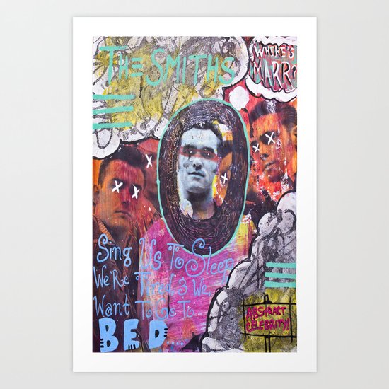 Art is Murder//The Smiths Art Print