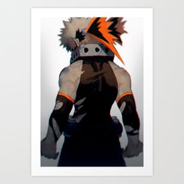 Bakugou Art Prints For Any Decor Style Society6