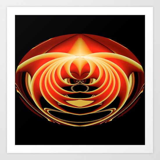 Deep in thought..... Art Print