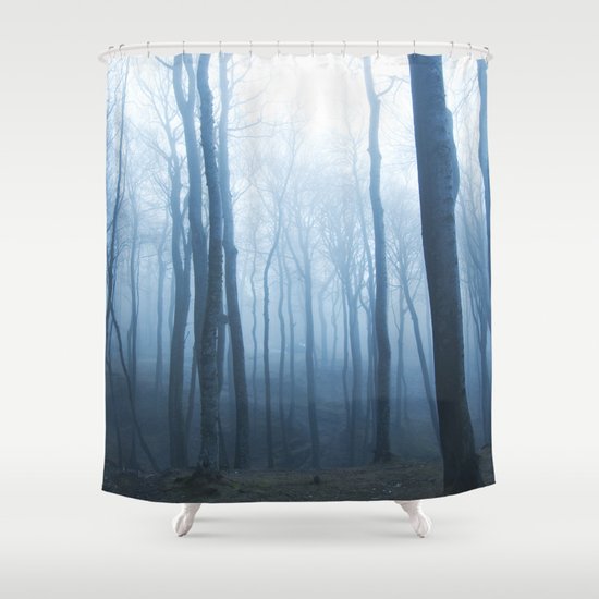 Foggy Woods #society6 #buyart Shower Curtain