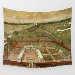 The Trading Post of the Dutch East India Company in Hooghly, Bengal Wall Tapestry