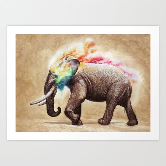Colorful of Journey No.2 Art Print